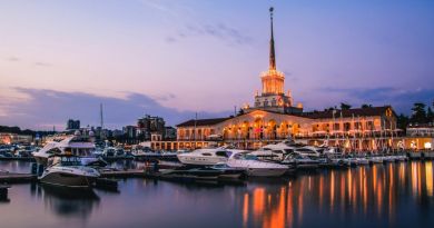Достопримечательность Морской вокзал Сочи